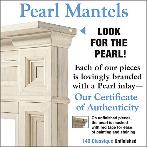 Unfinished Fireplace Mantel Surround, Interior Width 56" E130414
