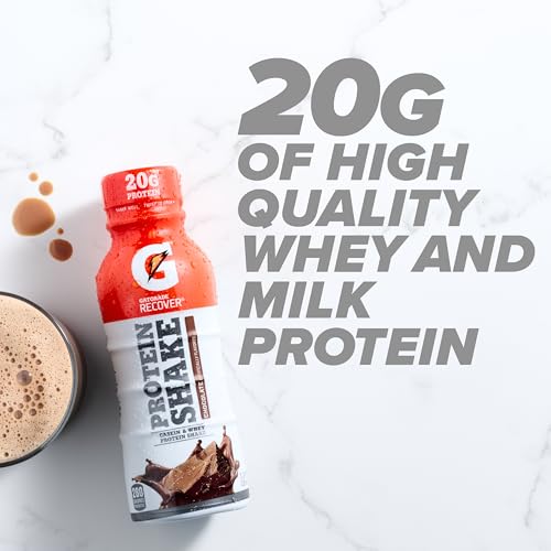 Chocolate Protein Shake, 20g Protein, 11.6 fl oz, Pack of 12 E53958