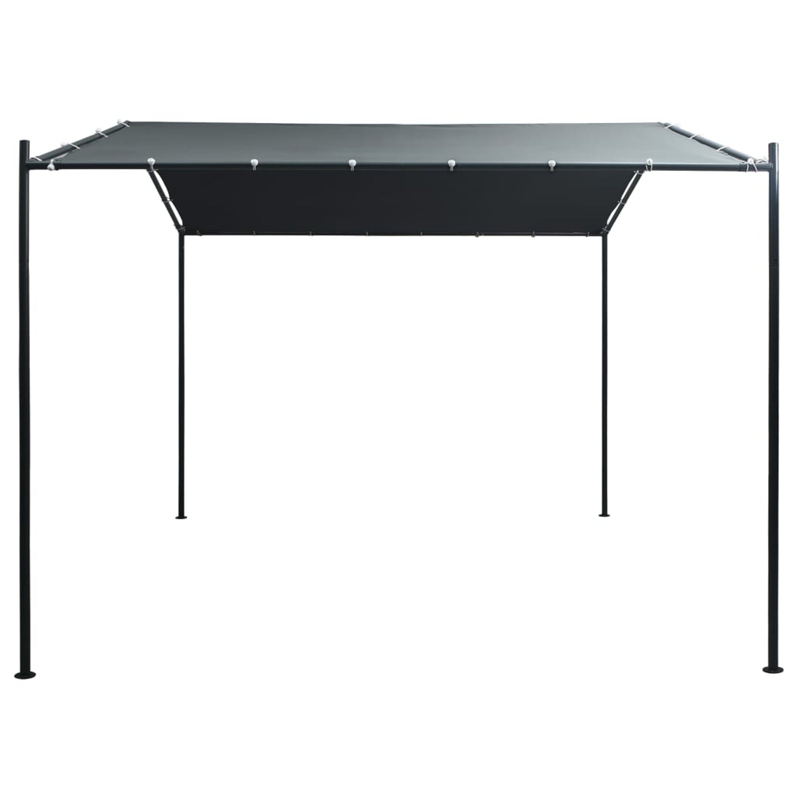 Steel Frame Sun Shade Canopy 9.8ft X 9.8ft Waterproof P9126