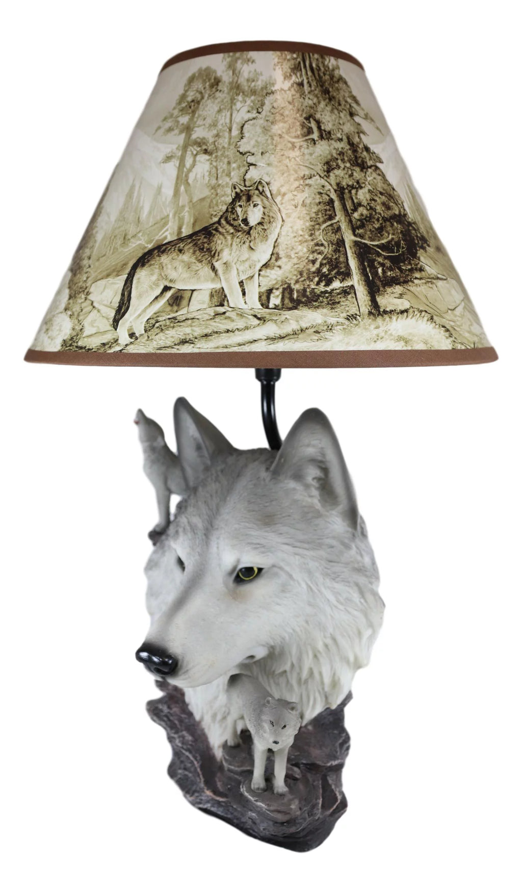 Gray Wolf Table Lamp Y438333