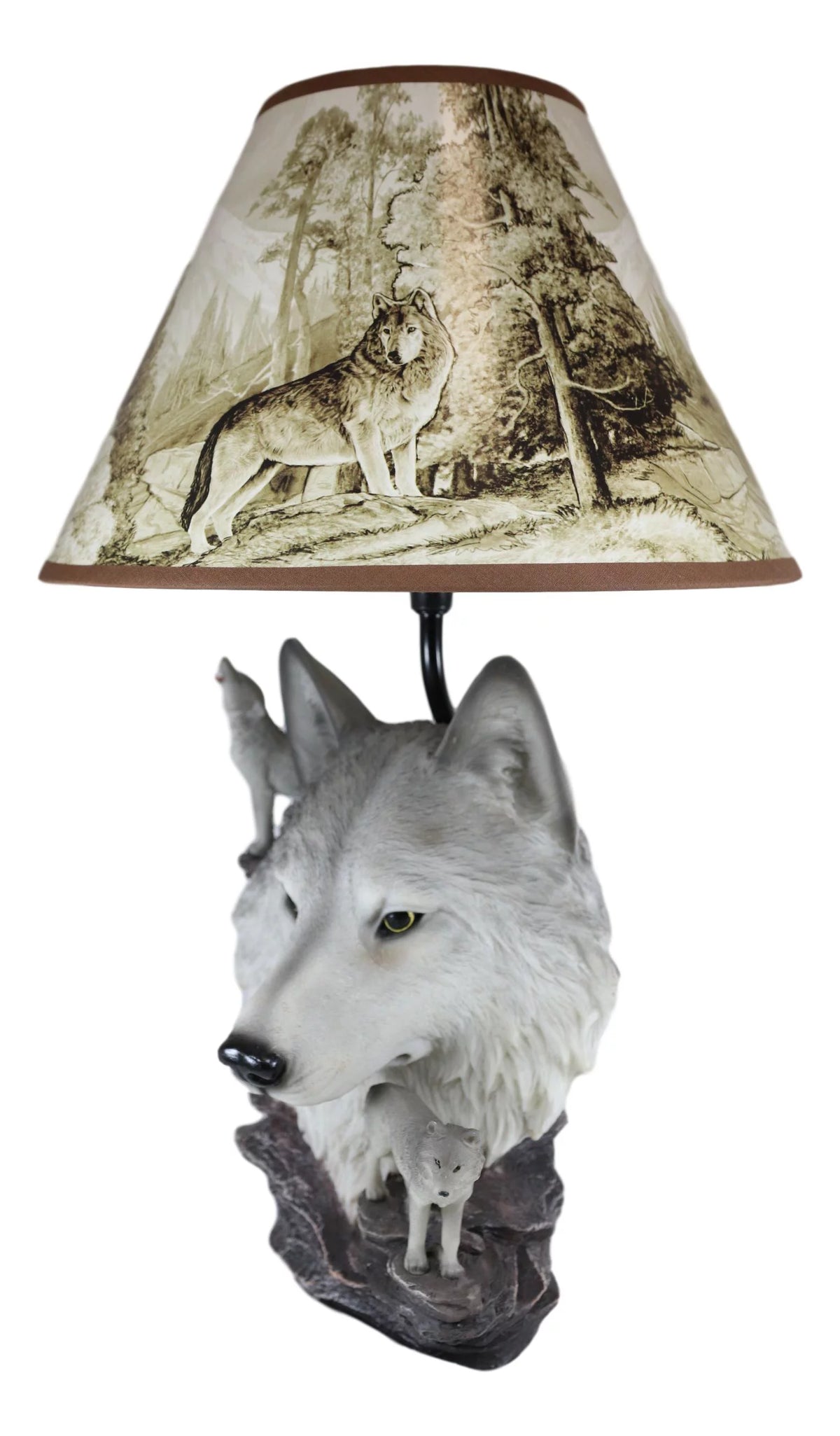 Gray Wolf Table Lamp Y438333