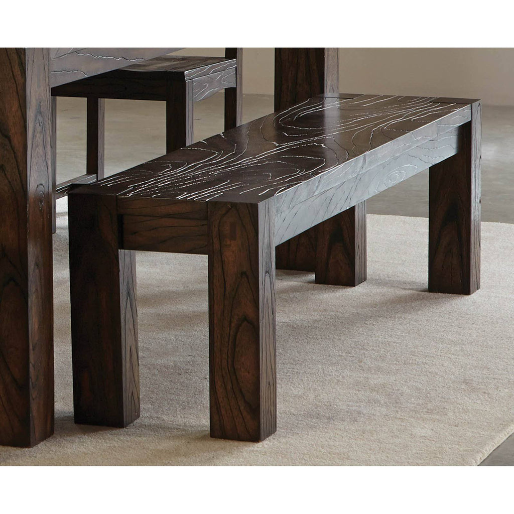 Dark Brown Dining Bench G768