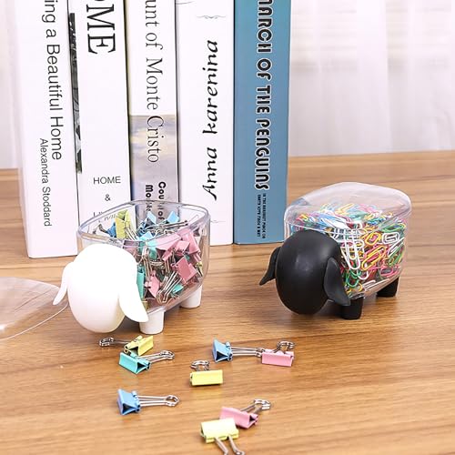 Sheep Shaped Toothpick Cotton Swab Storage Box B395360