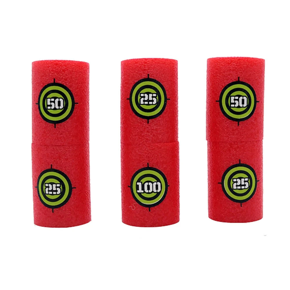 18x EVA Soft Bullet Target Dart Toy W457