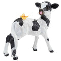 Calf with Solar Lighted Butterfly Statue C2622