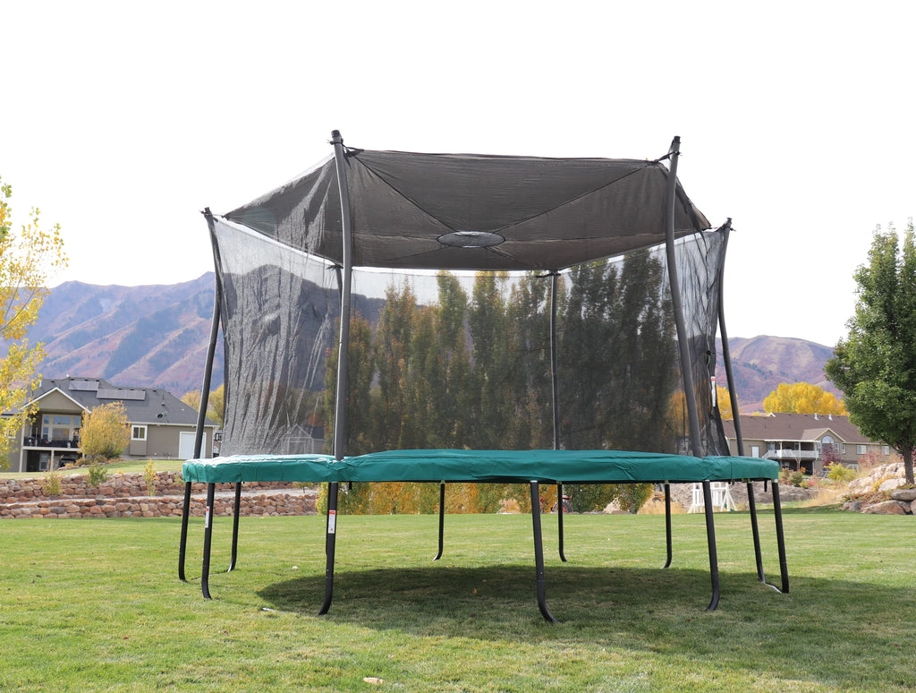 Gray Universal Shade Cover for 14' Trampoline M35374