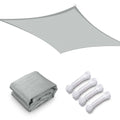 Gray Rectangle Sun Shade Canopy 20ftx23ft G658906
