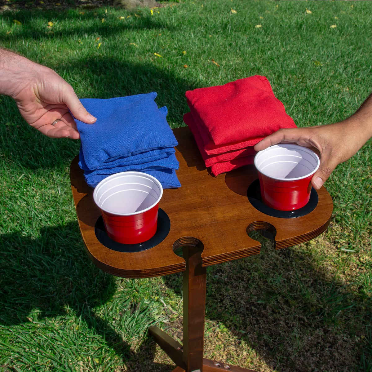Outdoor Game Score Keeper & Drink Stand Set F4000