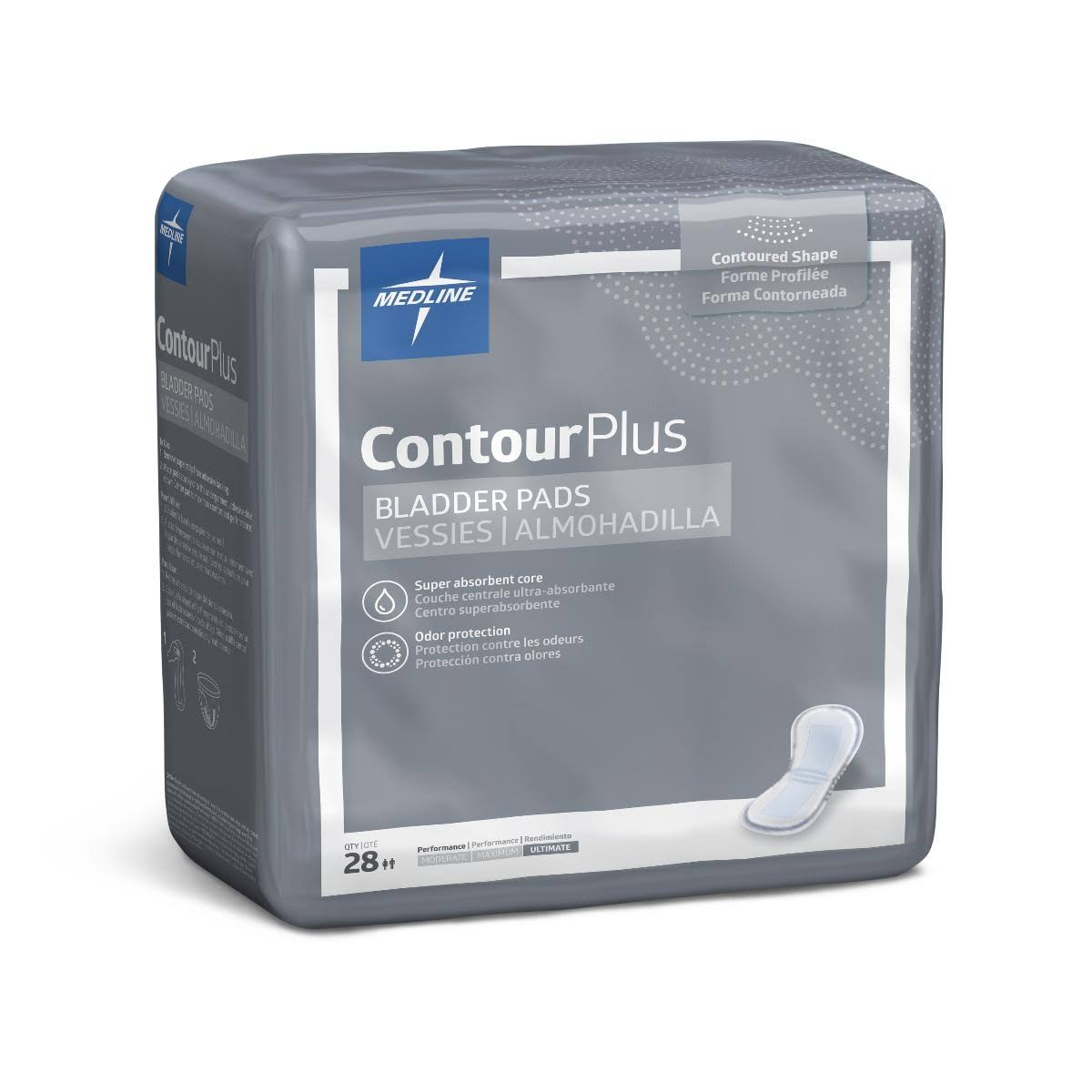 Bladder Control Pads, 5.5x22 x 10.5x22 X237686