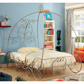 Champagne Metal Bed Twin Z47336