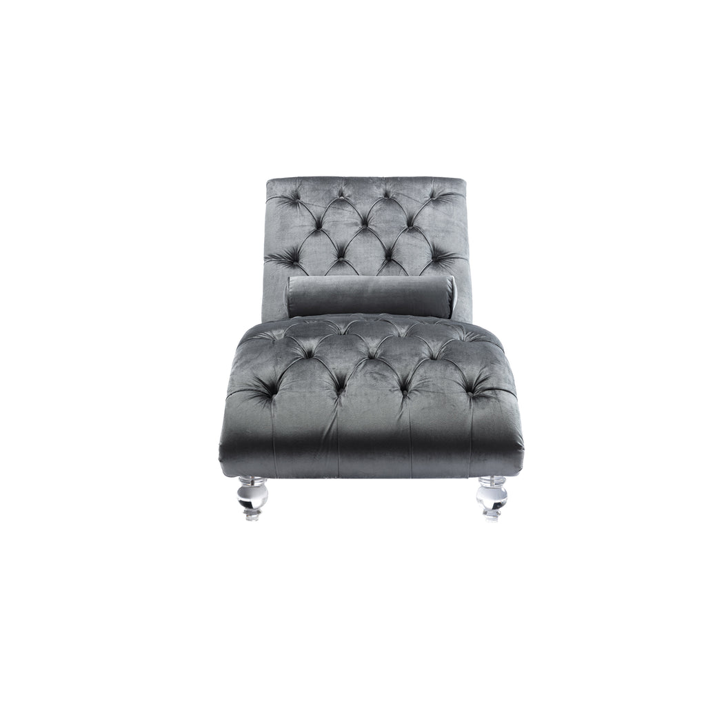 Leisure Concubine Sofa With Acrylic Feet M1867