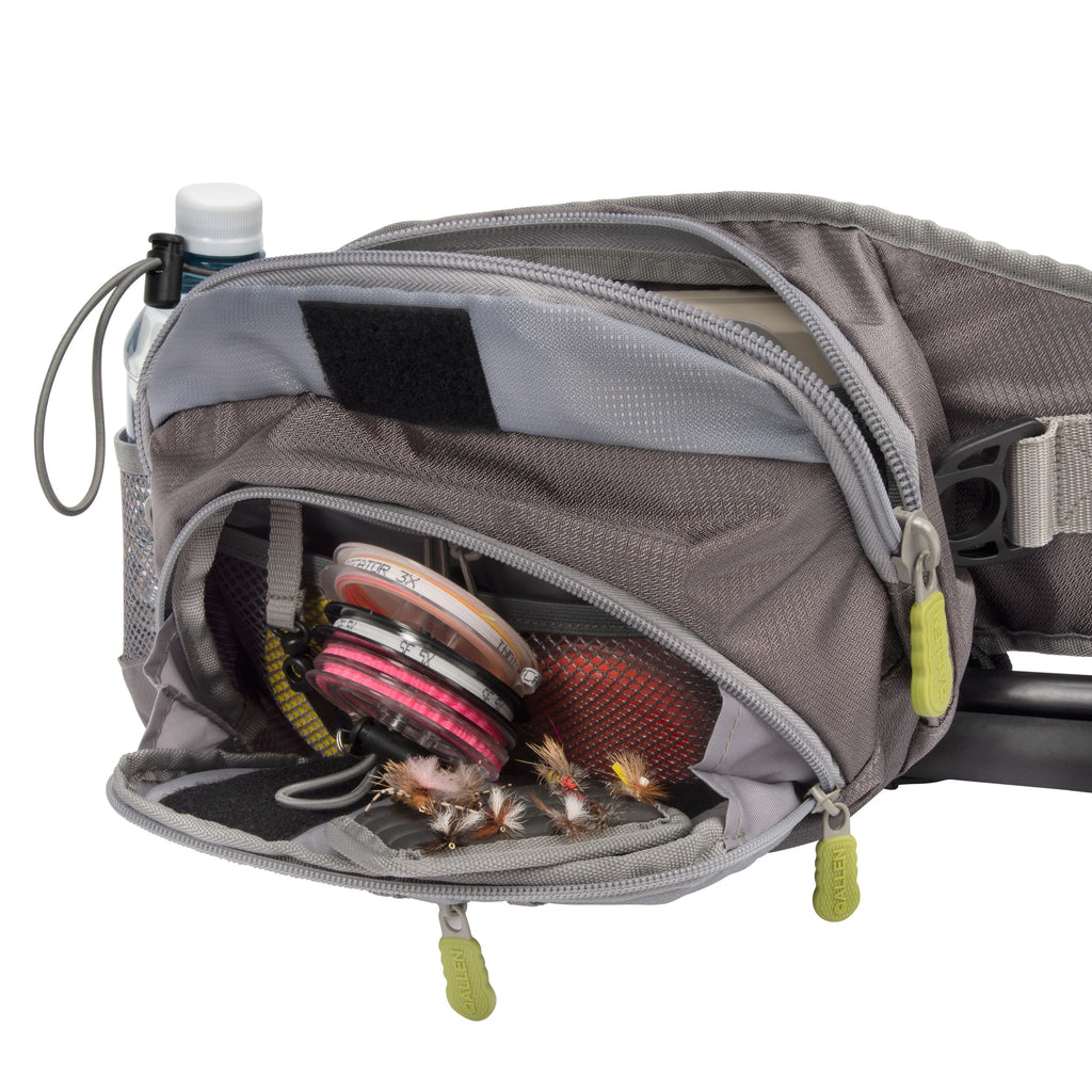 Gray/Lime Fly Fishing Sling Pack N416089