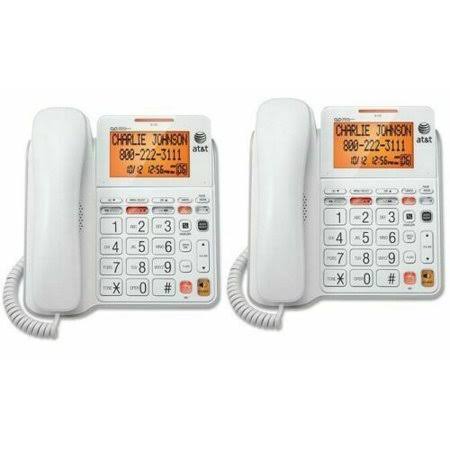 Corded Answering System with Large Display, White Z2648