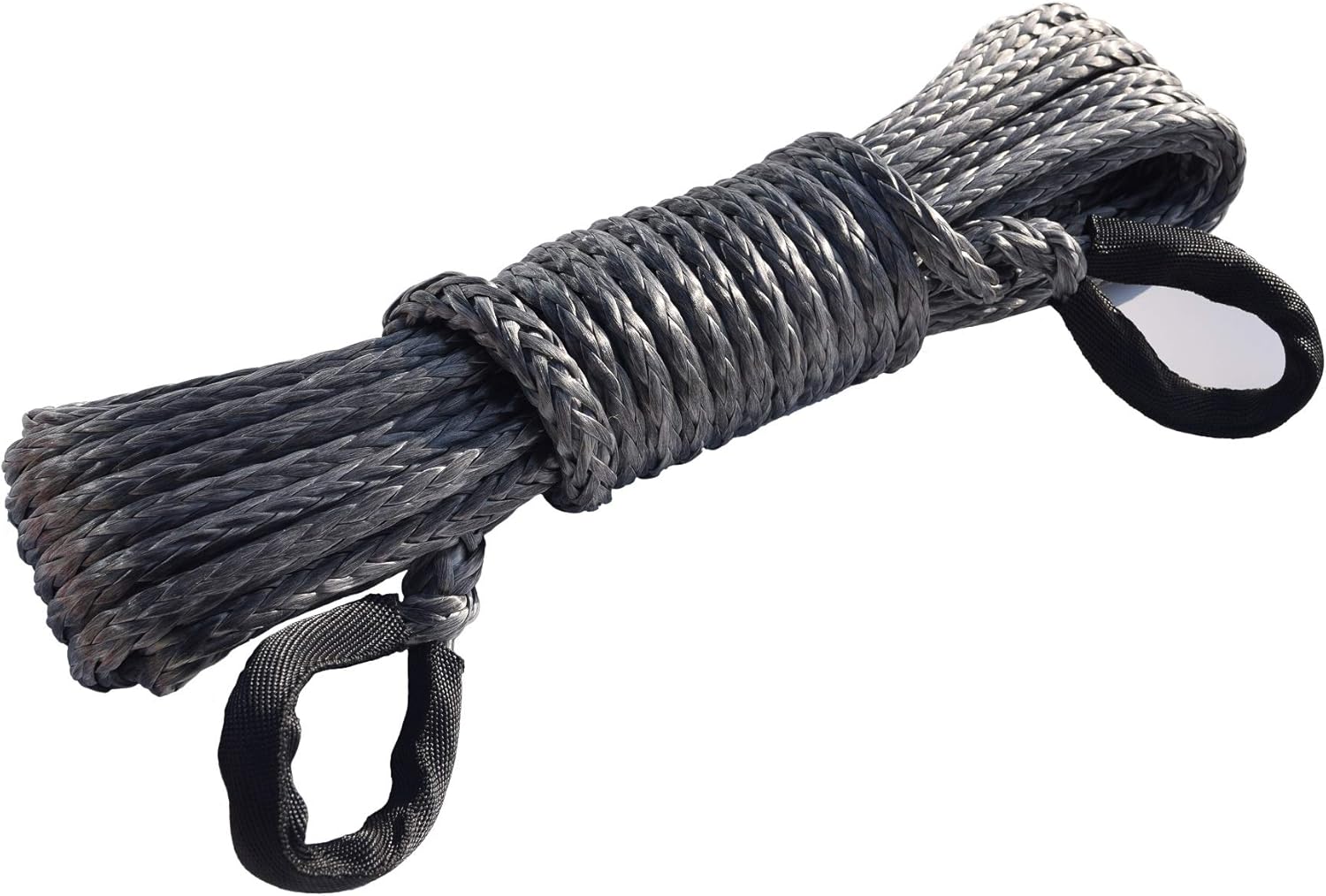 50ft 10mm Synthetic Winch Rope Extension (Orange) W9254