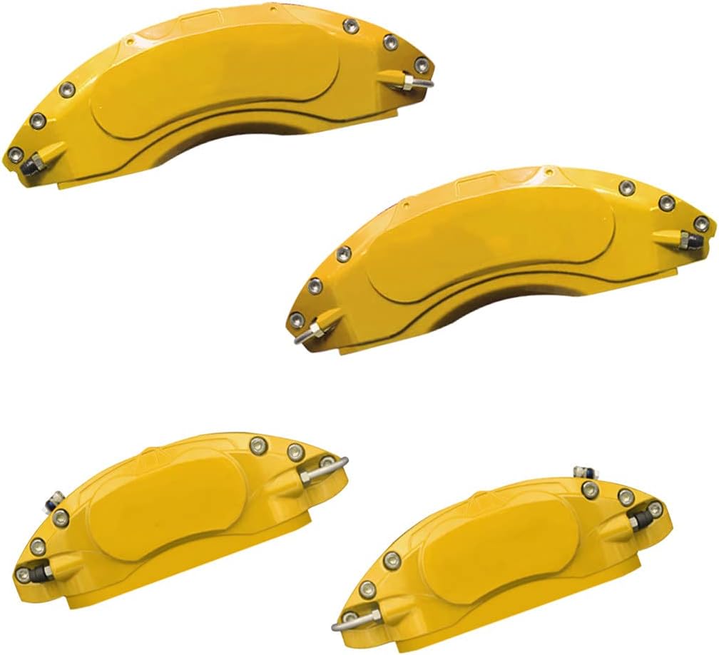 Aluminum Yellow Caliper Covers Set of 4 H686