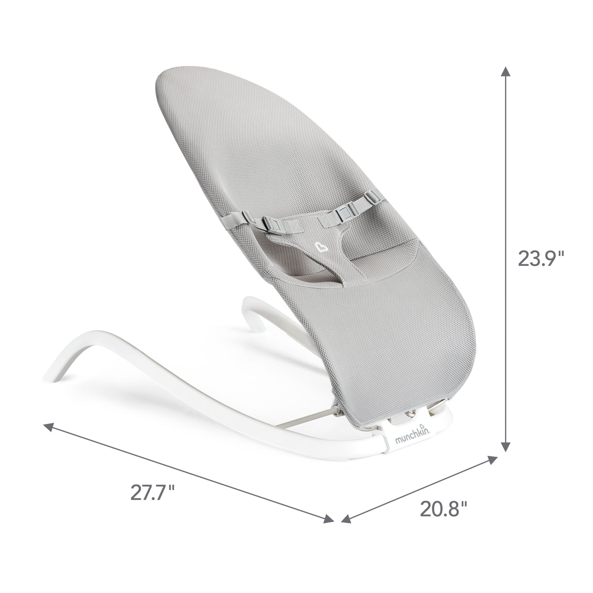 2-in-1 Baby Bouncer & Rocker, Lightweight & Compact O6671