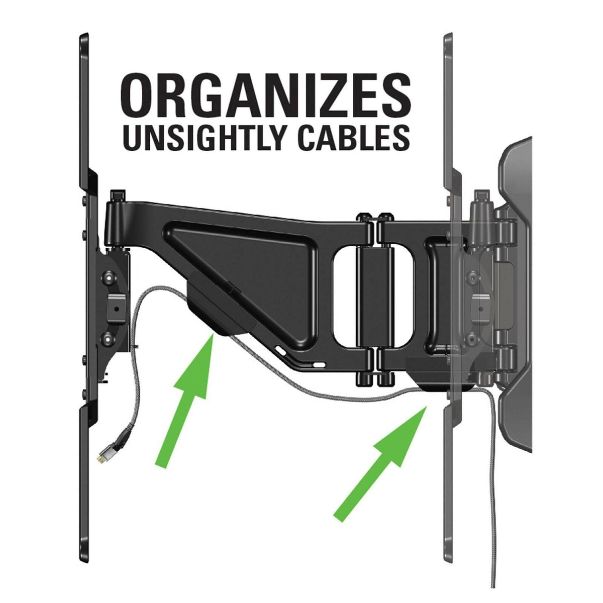 Full-Motion TV Wall Mount for 37x22 to 80x22 TVs I81126