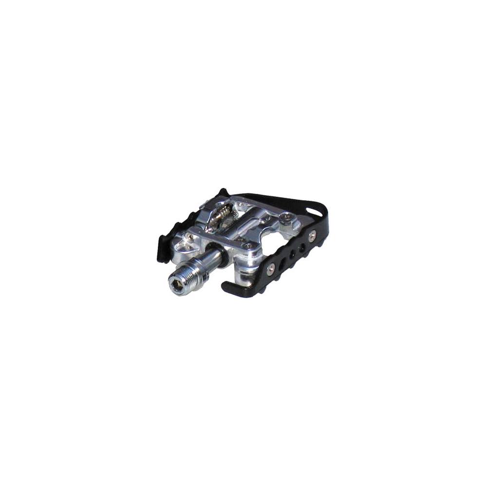 Black/Silver Clipless Pedals Z382
