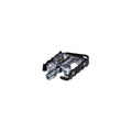 Black/Silver Clipless Pedals Z382