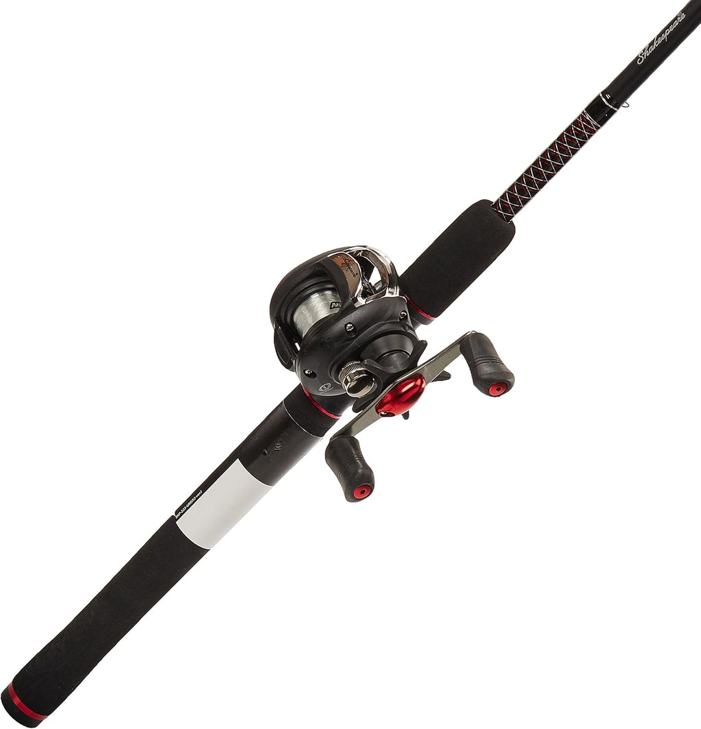 Low Profile Baitcast Reel and Fishing Rod Combo W1511