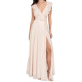 Beige Full Bloom Maxi Dress E4494