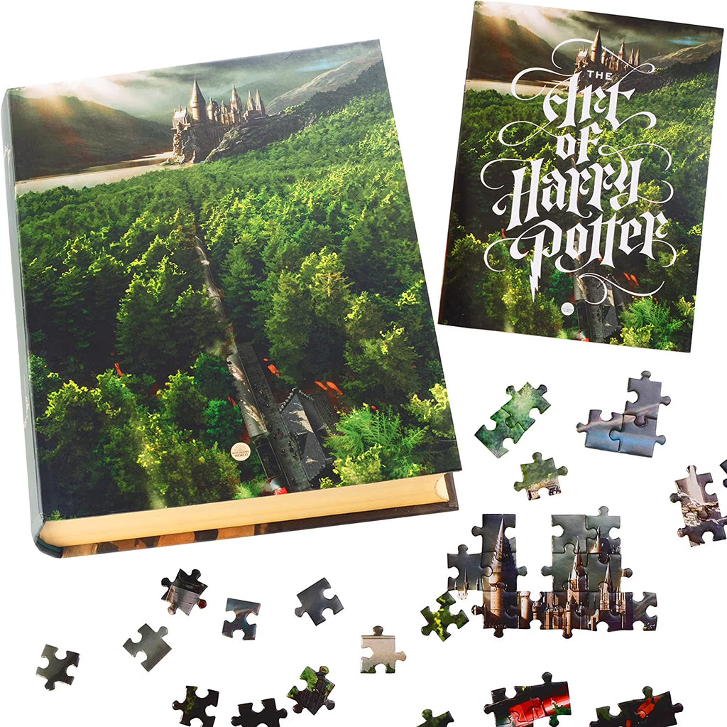 500 Pieces Harry Potter Jigsaw Puzzle with Illustrated Book I5954