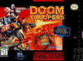 Restored Doom Troopers SNES Shooter Game I324