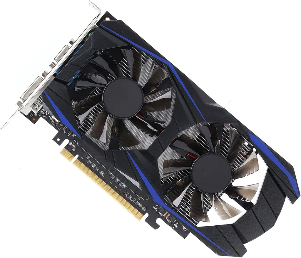 4G DDR5 128bit 640 Units 700MHz Dual Fan Desktop Computer Graphics Card with PCI Express 2.0 D27111