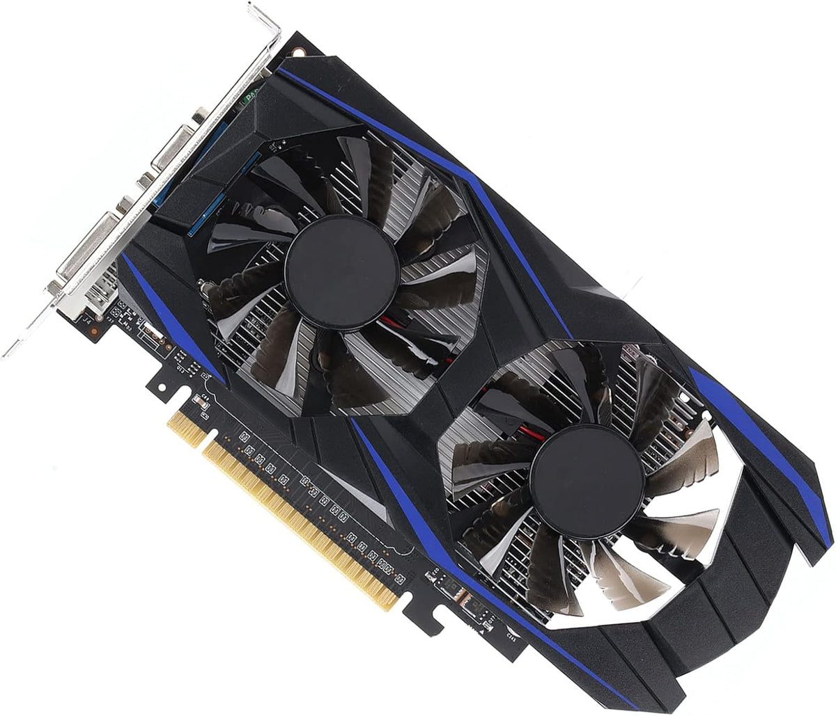 4G DDR5 128bit 640 Units 700MHz Dual Fan Desktop Computer Graphics Card with PCI Express 2.0 D27111