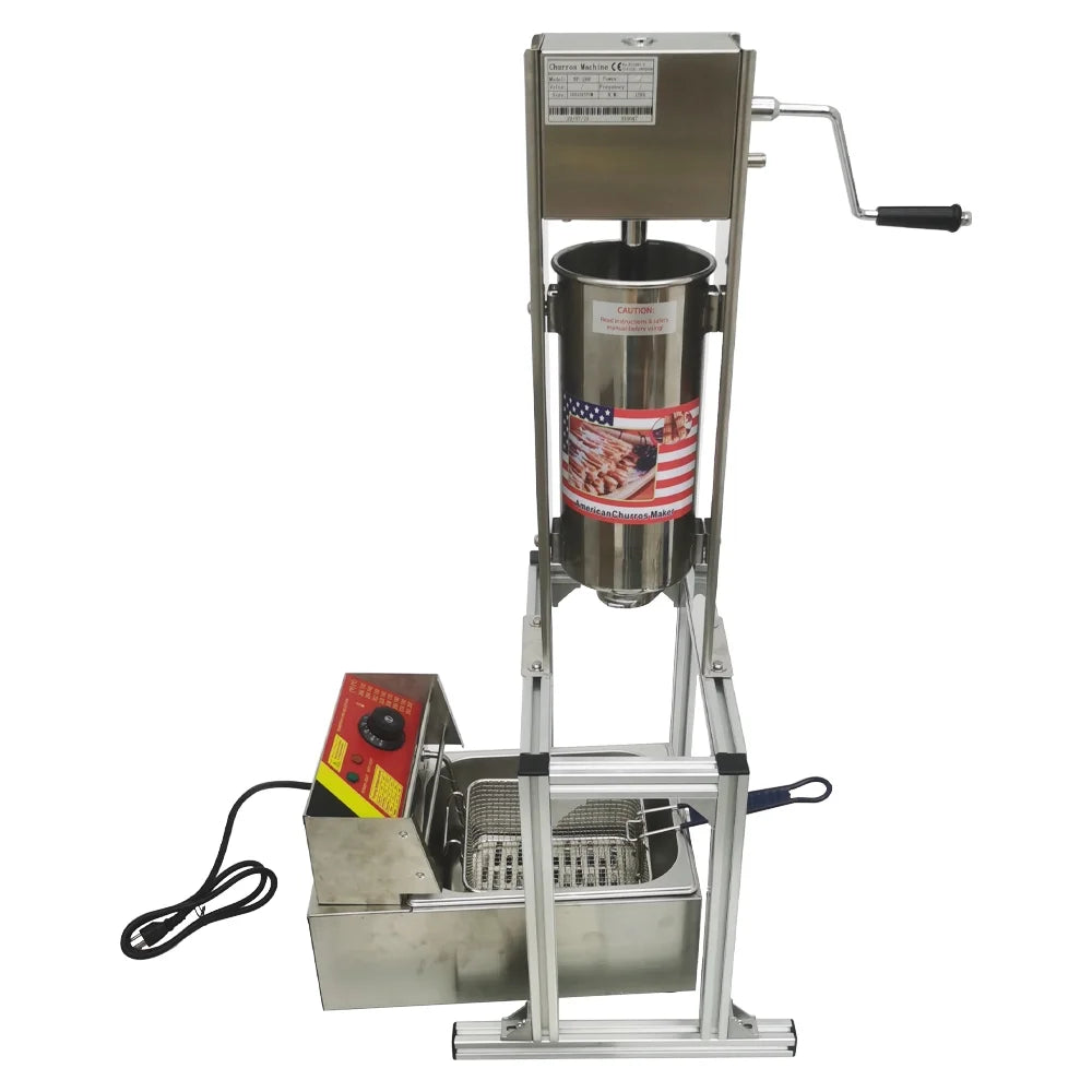 5L Vertical Manual Churrera with Deep 6L Fryer S726674