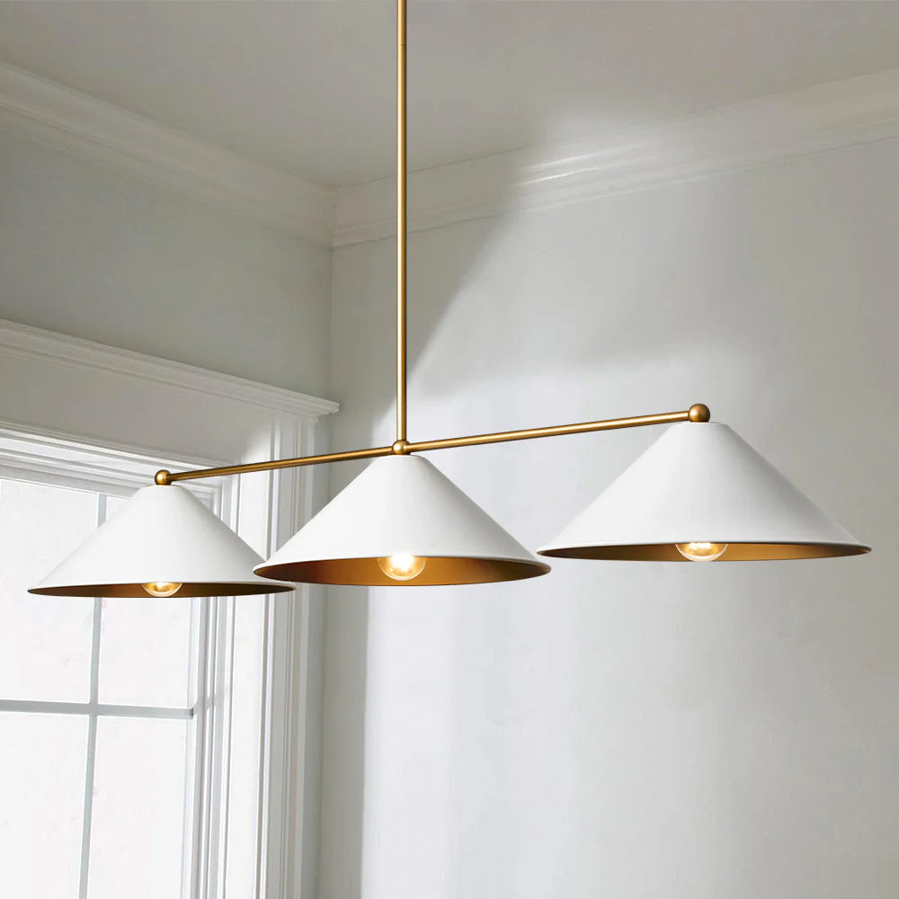 3-Light Industrial Linear Pendant A33769