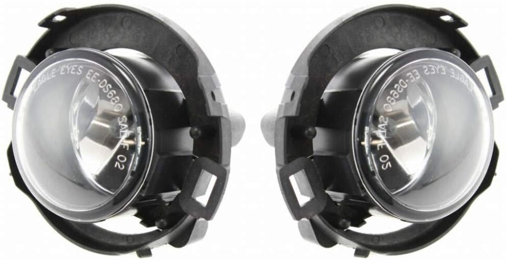 Fog Light Assembly Pair for Nissan Xterra 2005-2015 A421