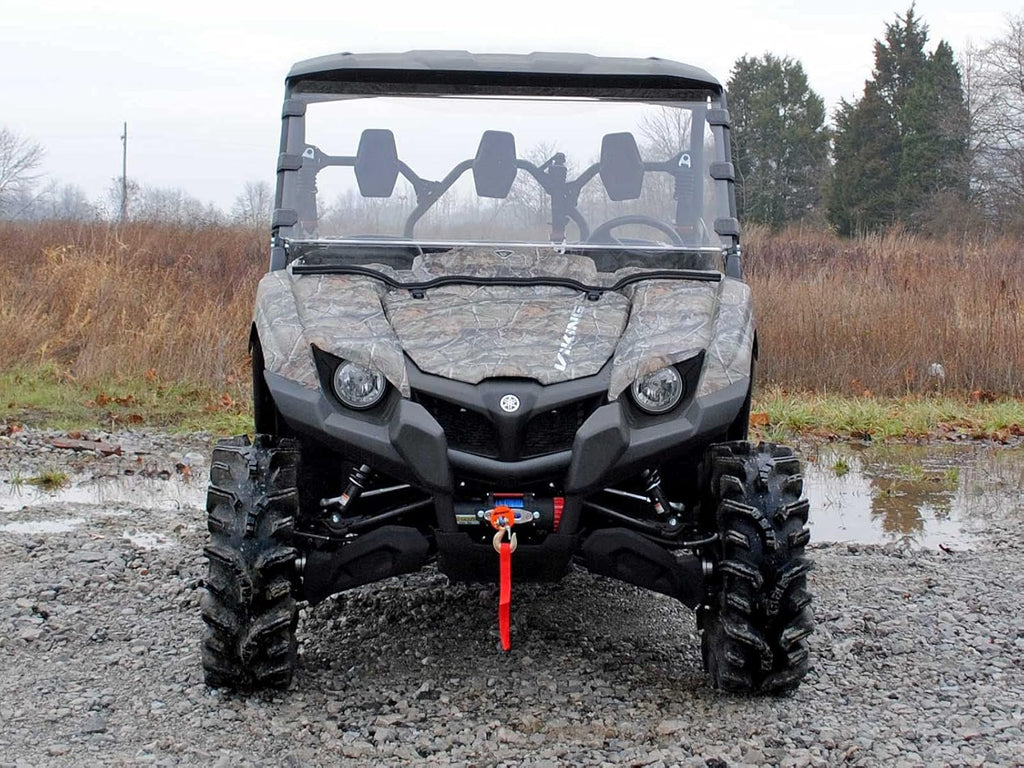 Heavy-Duty Full Windshield, 1/4" Thick Clear Polycarbonate U10922