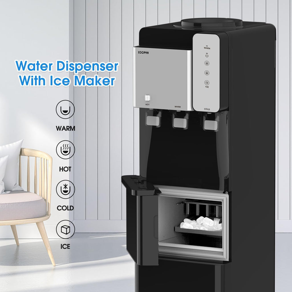 Water Cooler Dispenser with Ice Maker 5 Gallon Top Load I431234