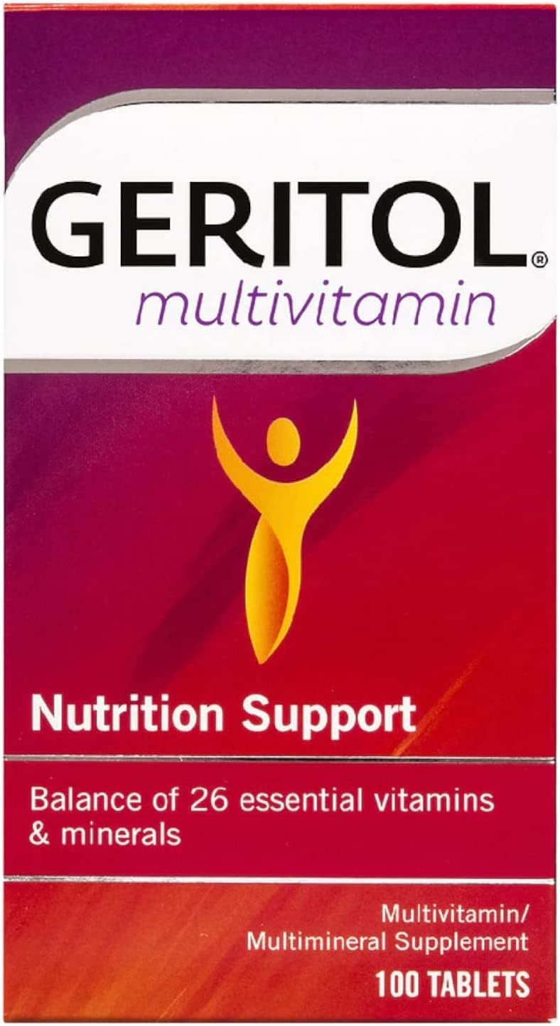 Multi-Vitamin Mineral Supplement Tablets 100 Ea U327