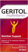 Multi-Vitamin Mineral Supplement Tablets 100 Ea U327