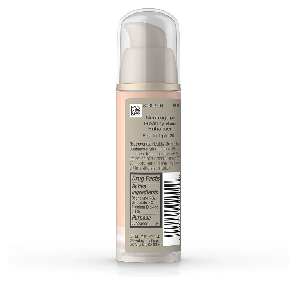 Fair To Light 20 Face Tint With Retinol & Broad Spectrum Spf 20 Sunscreen, 1 Fl. Oz B1863