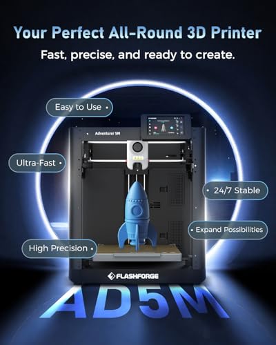3D Printer, CoreXY High-Speed Printer with Auto Leveling, Direct Drive Extruder, 220×220×220mm Build Volume R39454