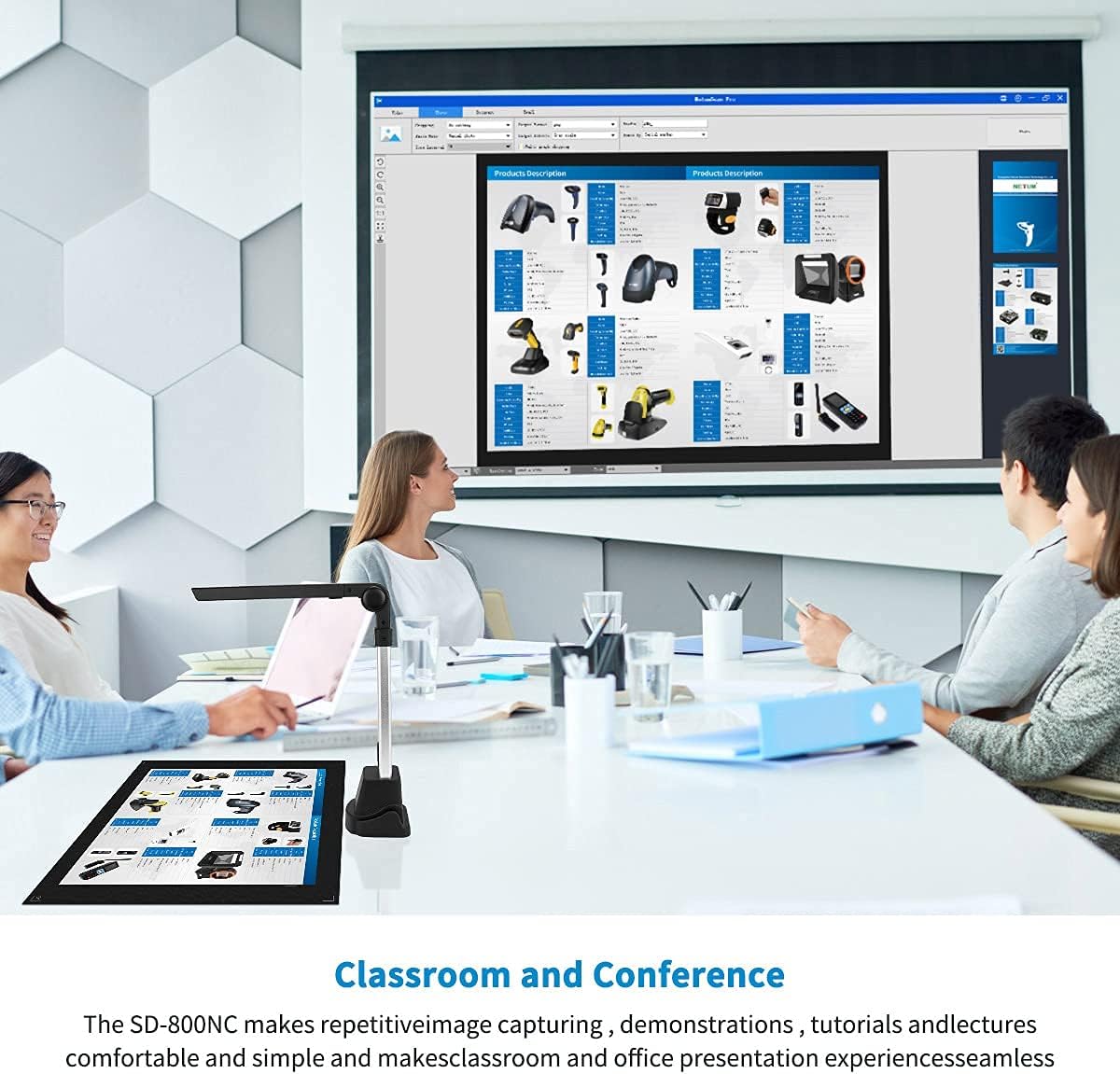 A4 Foldable Document Scanner T354