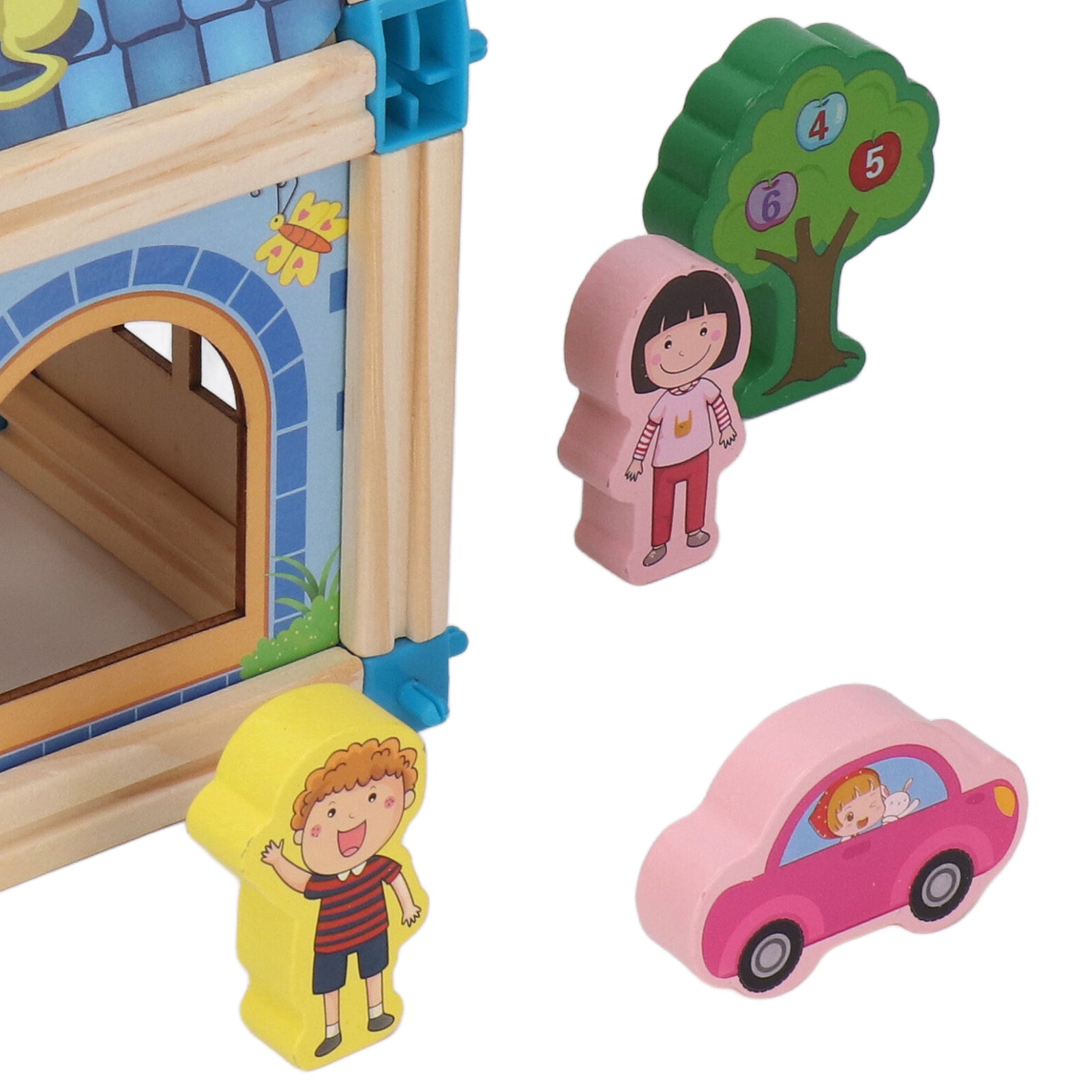 Wooden Building Blocks Set Educational Toy W1334