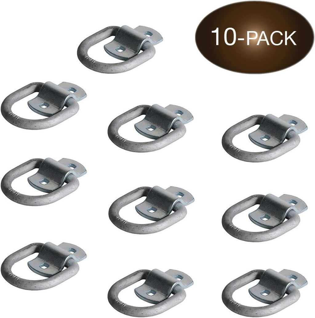 1/2 Bolting D-Ring Tie-Down Anchors with Bolt-on Mounting Clips R74223