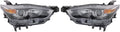 Headlight Assembly Pair Halogen Q735736