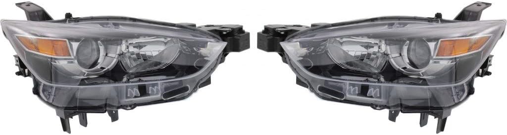 Headlight Assembly Pair Halogen Q735736