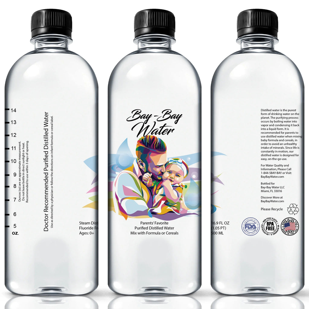 Fluoride Free Distilled Water 16.9 fl oz (12) H71855
