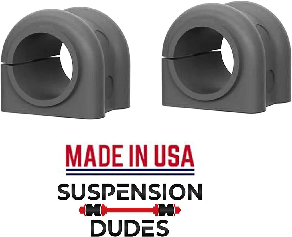 Front Sway Bar Bracket Kit + Front Bushing Kit for Jeep Wrangler 2007-2022, Pack of 2 Z312958