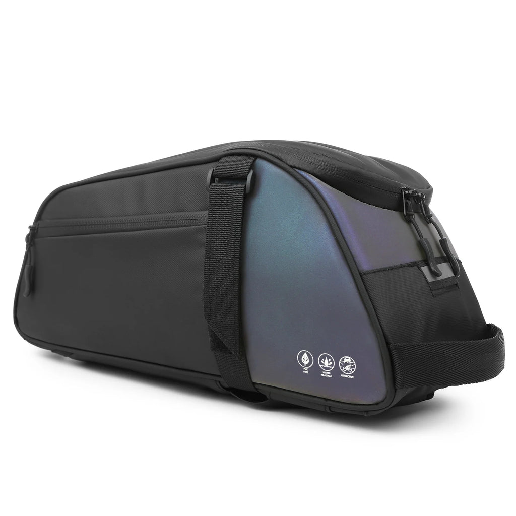 Waterproof Bike Rear Rack Bag with Reflective Loop and Carrying Handle K84588