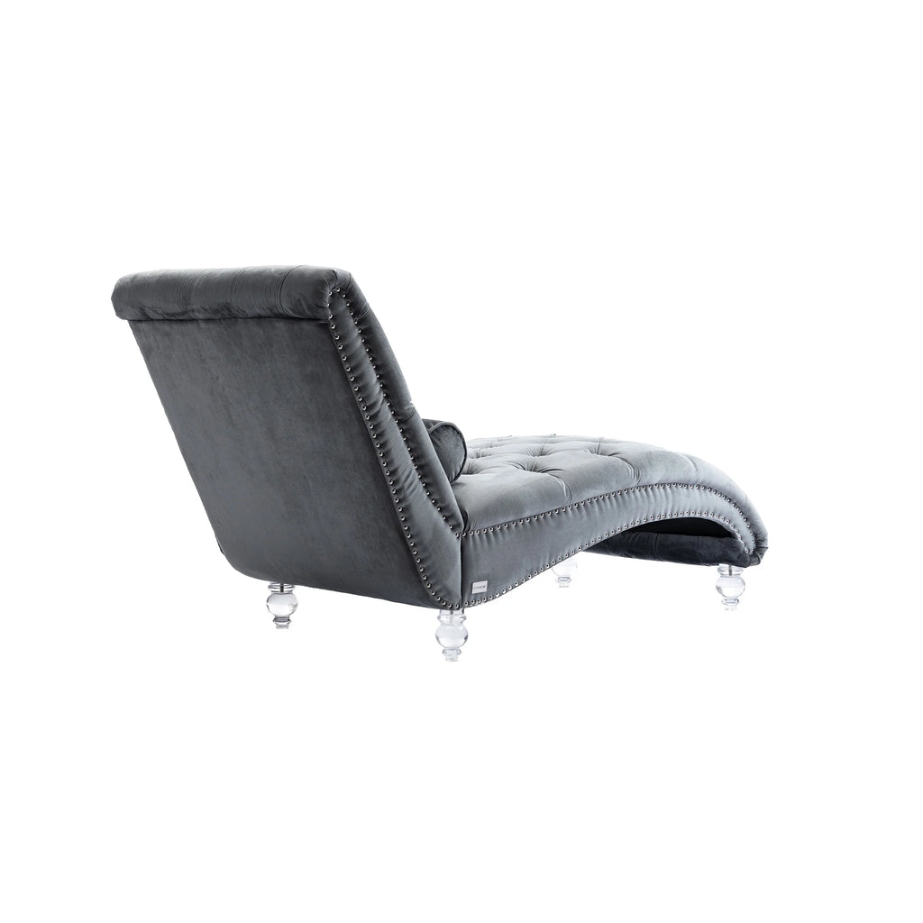 Leisure Concubine Sofa With Acrylic Feet M1867