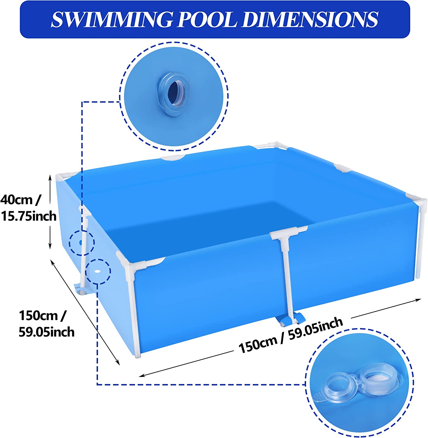 Metal Frame Pool S167