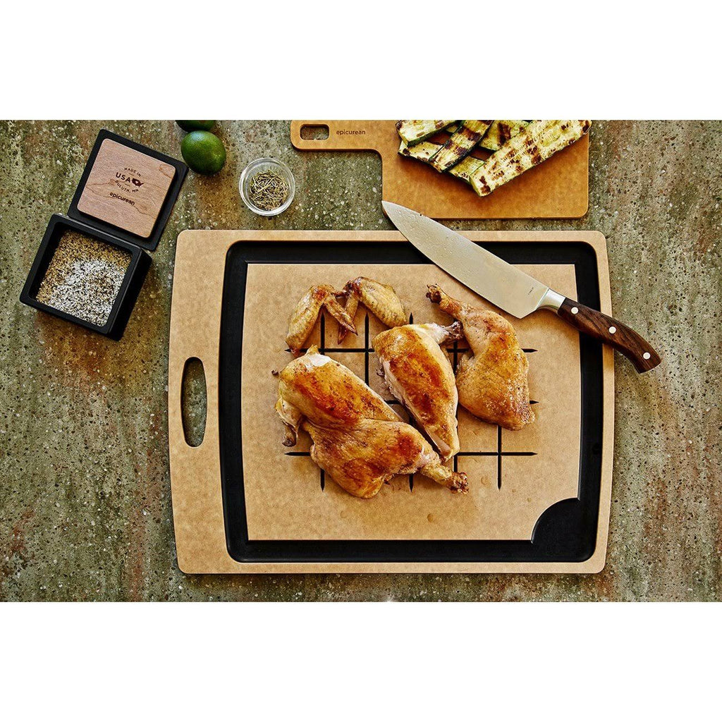 Natural/Slate 19.5inch by 15inch Cutting Board Y5562