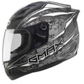 Flat Black/Silver/White XL Helmet K51682
